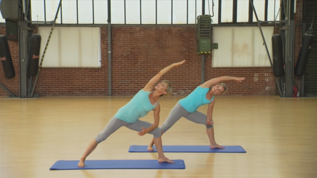 Yogalates exercises with Ines Vogel